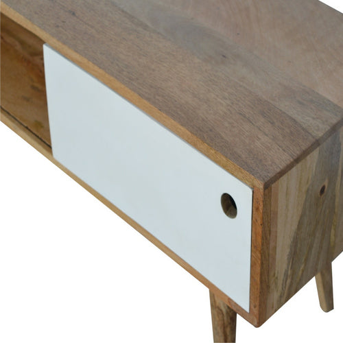 Nordic Sideboard - Oak & White