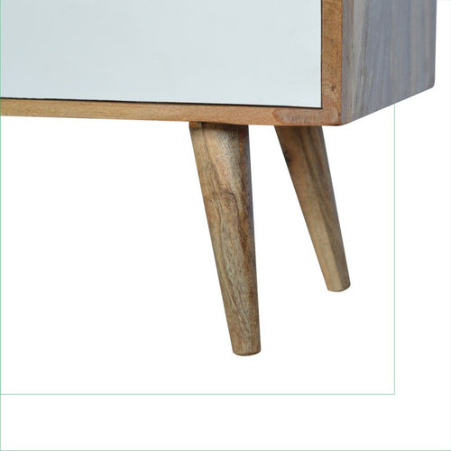 Nordic Sideboard - Oak & White