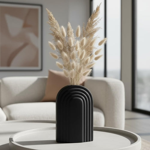 Arch Vase - Black